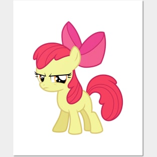 Displeased Apple Bloom Posters and Art